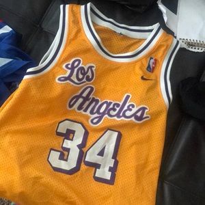 Small Nike Lakers Jersey #34 (Shaq O’neal)